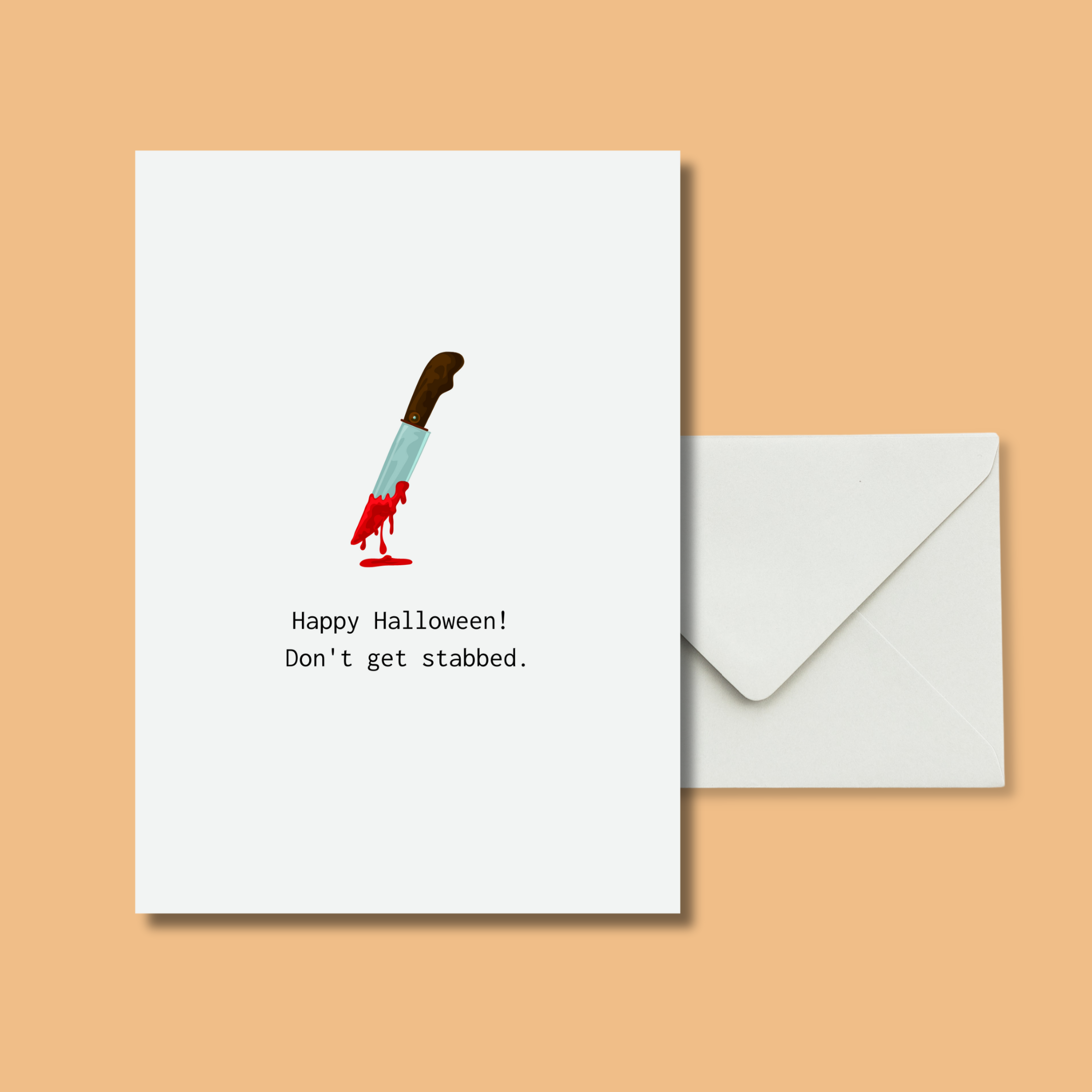 Happy Halloween! Don't get stabbed.