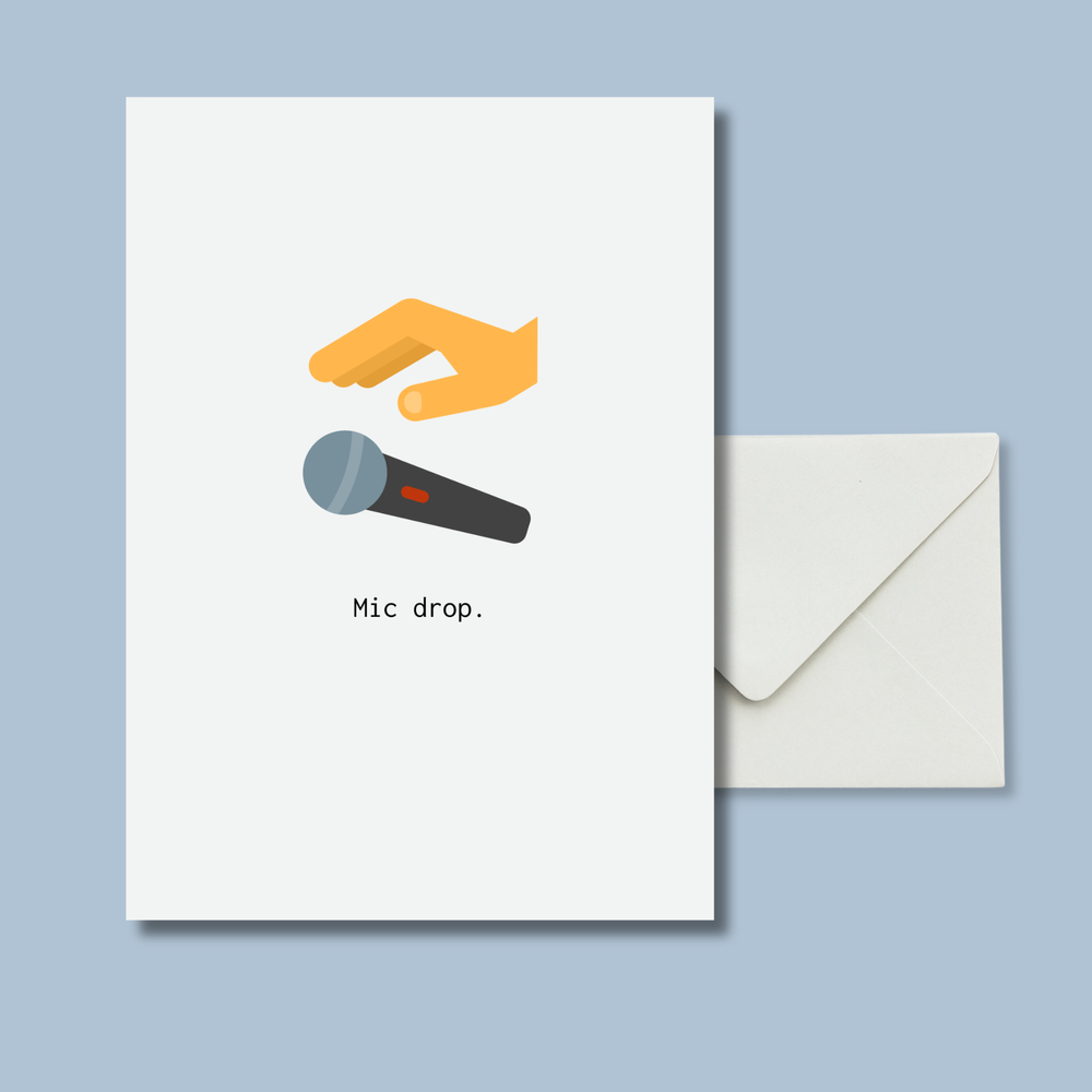 Mic drop.